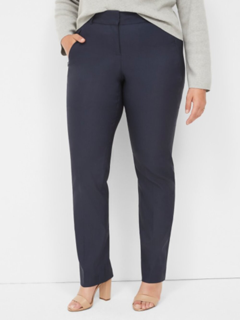 4-Season Straight Leg Pant 18 - NWT Maritime Blue